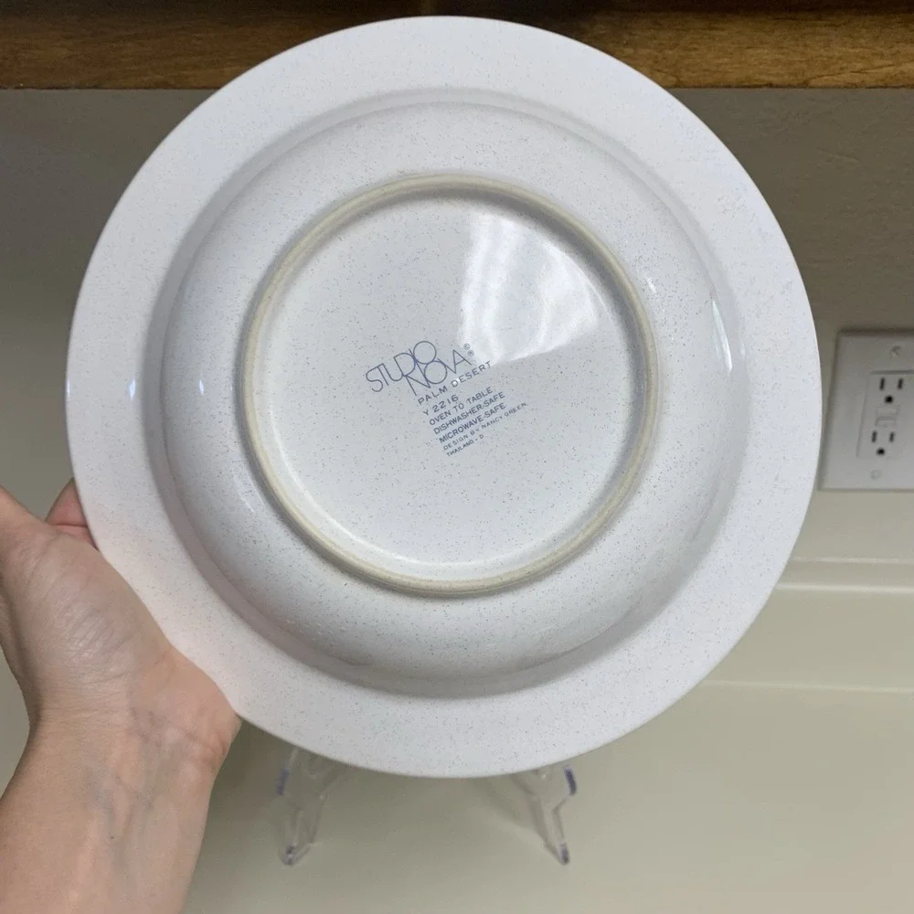 3 Studio Nova PALM DESERT Y2216 Vegetable Serving Bowl 9 3/4